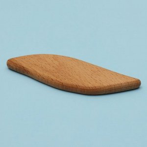 Массажёр Гуаша «Листок», 11,5 ? 4 см, деревянный