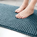 Коврик Arya из Синели 40x60 Softy Голубой.
