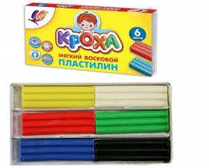 Пластилин 6цв Луч "Кроха"