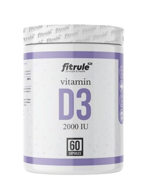 Fitrule Vitamin D3 2000IU 60caps Витамин Д