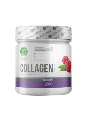 Nature Foods Collagen + Hyaluronic acid + Vit C 200гр Коллаге+Гиалуроновая кислота+витамин С, 200гр