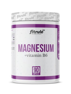 Fitrule Magnesium+В6 Магний+витамин В6, 90 капс