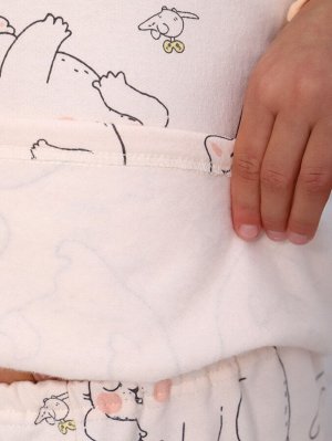 Пижама Лежебока футер начес детская
