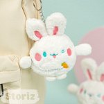 Мягкий брелок &quot;Funny Bunny&quot; белый, 10 см