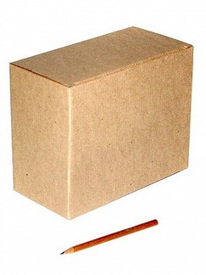 Коробка микрогофра 013/001-93 без декора 20 х 16 х 10 см