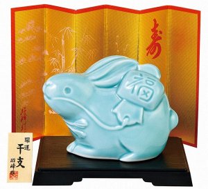 MATSUMOTO - кролик из голубой глазури