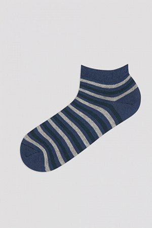 Разноцветные носки E. Stripe из 5 бесцветных носков