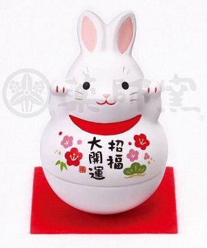 MATSUMOTO - кролик-неваляшка на подстилке