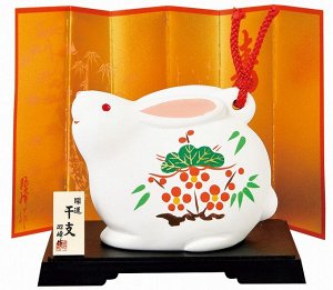 MATSUMOTO - белый кролик на подставке
