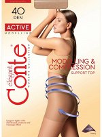 Колготки Active 40   (Conte)   с утягивающими шортиками