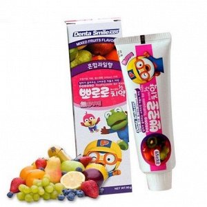 Зубная паста детская с фруктами Pororo 90гр