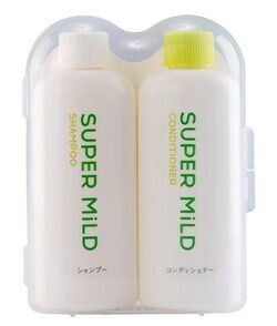 SHISEIDO/ "Super MiLD" Дорожный мини-набор (мягкий шампунь и кондиционер с ароматом трав), 50мл х 2 шт., 1/48