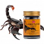 Черный тайский бальзам BANNA С ядом скорпиона