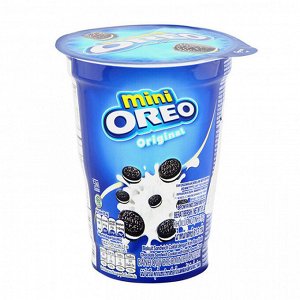Печенье Орео Мини в стакане с ванильным вкусом / Oreo Mini Original /  оригинал 61,3 гр