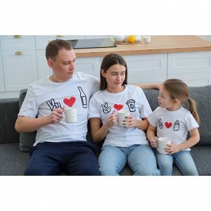 Футболка детская Крошка Я "Love milk".