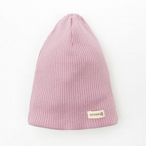 Шапка для девочки «Крошка Я» BASIC LINE, розовая