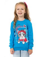 Футболка для девочек Baby Style МД 123 Длинный рукав. 100%Хлопок(интерлок). пр. Узбекистан.