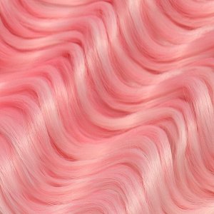 ГОЛЛИВУД Афролоконы, 60 см, 270 гр, цвет розовый/светло-розовый HKBТ1920/Т2334 (Катрин)