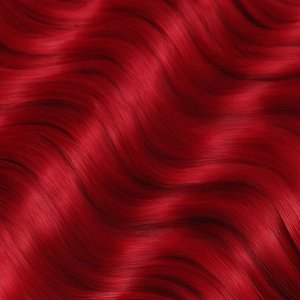 ГОЛЛИВУД Афролоконы, 60 см, 270 гр, цвет пудровый тёмно-красный HKBТ1762 (Катрин)