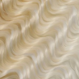 ГОЛЛИВУД Афролоконы, 60 см, 270 гр, цвет тёплый блонд/белый HKB613А/60 (Катрин)