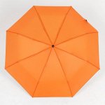 Зонт механический «Однотонный», 3 сложения, 8 спиц, R = 48/55 см, D = 110 см, цвет МИКС