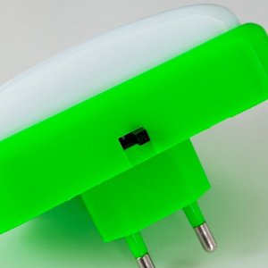 Ночник пластик LED "Облачко" МИКС 8х8х2,5 см RISALUX