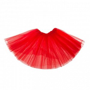Карнавальный набор «Зайка с бантиком», ободок, юбка красная, 3-7 лет