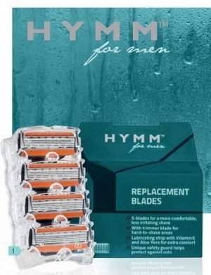 HYMM™ Сменные блоки к HYMM™ Бритва с 5 лезвиями