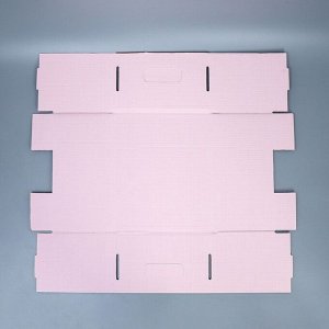 Складная коробка «Розовая», 31,2 х 25,6 х 16,1 см