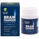 Капсулы &quot;Brain charger&quot; Зарядка для мозгов с ежовиком, женьшенем, L-аргинином. 60 капсул