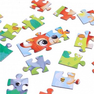 Puzzle Time Пазл «Лесные жители», 24 элемента