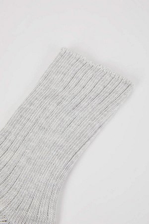 Набор из двух женских хлопковых зимних носков