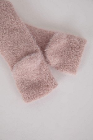 Женские плюшевые одинарные домашние носки