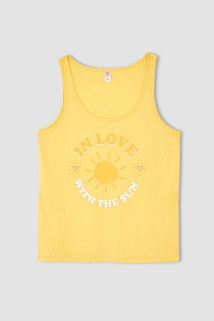 Fall In Love - Комплект спортивных шорт без рукавов с рисунком стандартного кроя