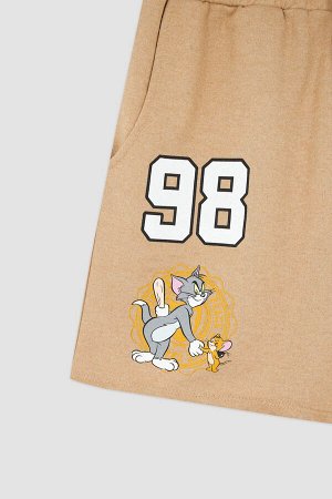 Крутые шорты с принтом Tom & Jerry