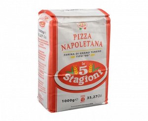 Мука пшеничная из мягких сортов ОО &quot;Le 5 Stagioni&quot; Пицца Наполетан 1кг