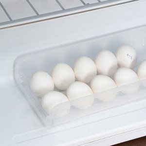 Контейнер для хранения яиц Доляна, 30?17?6,5 см, цвет МИКС