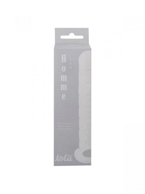 Белый фаллоудлинитель Homme Long - 15,5 см.