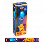 Благовония, ароматические палочки Star HEM 6-ти гранник (Звезда)