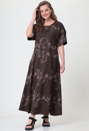 Платье Anastasia Mak 1042 коричневый