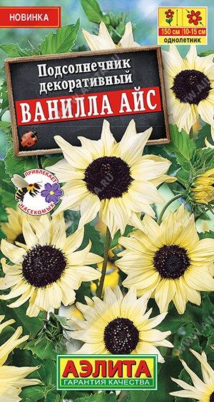Подсолнечник Ванилла Айс (Код: 90123)