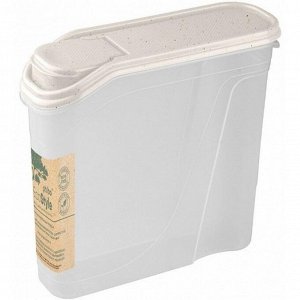 ЁМКОСТЬ ДЛЯ СЫПУЧИХ ПРОДУКТОВ 2,0Л (Бежевый флэк)