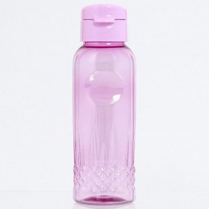 Бутылка для воды "Флорес", 650 мл, 4.7 х 22 х 7 см, микс
