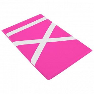 Защита спины гимнастическая (подушка для растяжки) лайкра, цвет розовый, 38 х 25 см