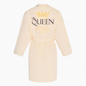 Халат махровый женский Queen размер, 100% хлопок