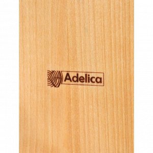 Менажница Adelica, 3-х ярусная с подставкой для вина, d=30x1,8 см, d=26x1,8 см, d=20x1,8 см, берёза, в подарочной коробке