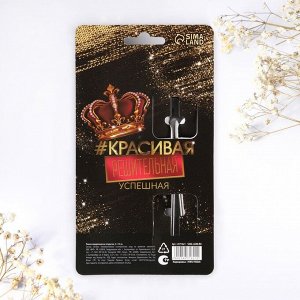 Ложка чайная с гравировкой Girl boss, 3x14 см