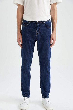 Экологичные джинсы стандартного зауженного кроя