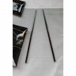 СИМА-ЛЕНД Палочки для суши Bacchette, h=21 см, цвет чёрный
