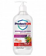 Питательное крем-мыло с антибактериальным эффектом серии Protecton Proff, 490мл